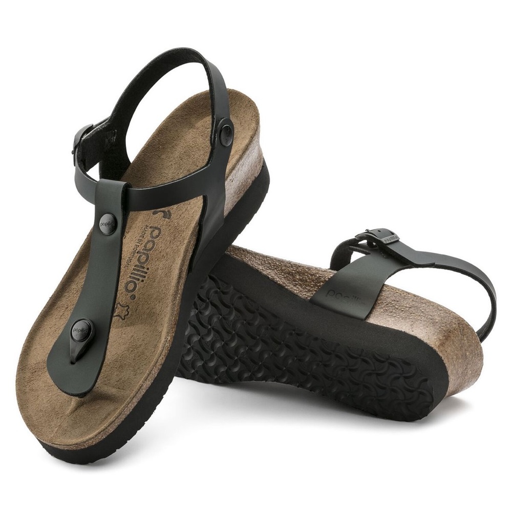 Papillio Birkenstock Black Sandals - Picture 4 of 16